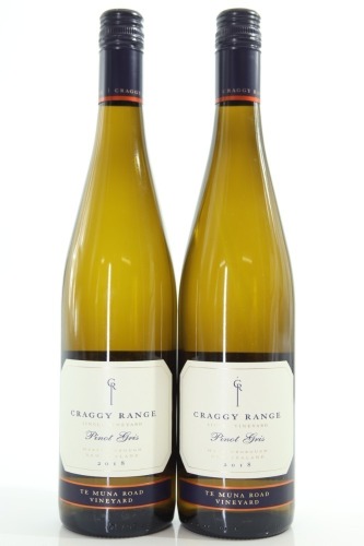 (2) 2018 Craggy Range Te Muna Road Vineyard Pinot Gris, Martinborough