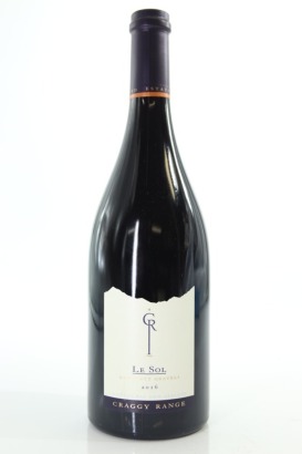 (1) 2016 Craggy Range Le Sol Syrah, Gimblett Gravels [JR17.5] [RP95]