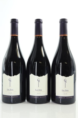(3) 2016 Craggy Range Le Sol Syrah, Gimblett Gravels [JR17.5] [RP95]