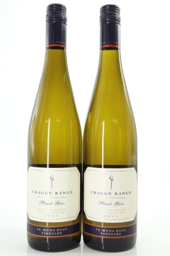 (2) 2021 Craggy Range Te Muna Road Vineyard Pinot Gris, Martinborough