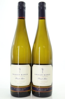 (2) 2021 Craggy Range Te Muna Road Vineyard Pinot Gris, Martinborough