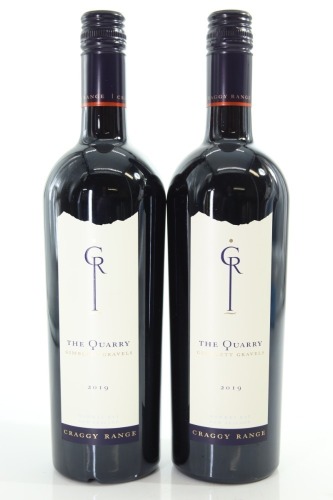 (2) 2019 Craggy Range The Quarry Cabernet Sauvignon, Gimblett Gravels