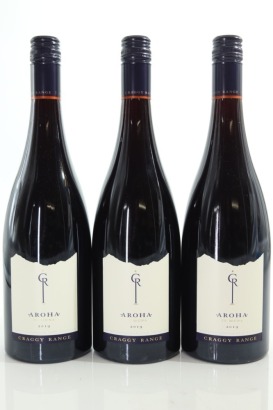 (3) 2019 Craggy Range Aroha Pinot Noir, Martinborough [JR16]