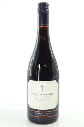 (1) 2019 Craggy Range Te Muna Road Vineyard Pinot Noir, Martinborough