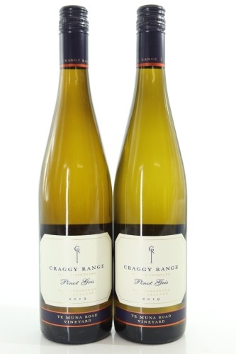 (2) 2019 Craggy Range Te Muna Road Vineyard Pinot Gris, Martinborough