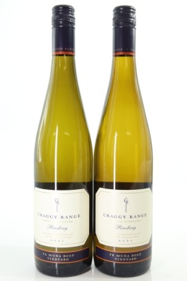 (2) 2021 Craggy Range Te Muna Road Vineyard Riesling, Martinborough