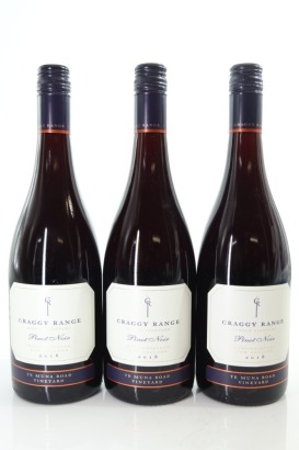 (3) 2018 Craggy Range Te Muna Road Vineyard Pinot Noir, Martinborough