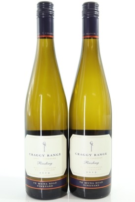(2) 2019 Craggy Range Te Muna Road Vineyard Riesling, Martinborough