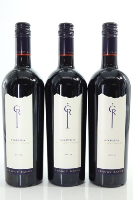 (3) 2019 Craggy Range 'Sophia', Gimblett Gravels