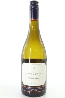 (1) 2017 Craggy Range Chardonnay, Gimblett Gravels