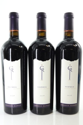 (3) 2016 Craggy Range Sophia Merlot, Gimblett Gravels [JR16]
