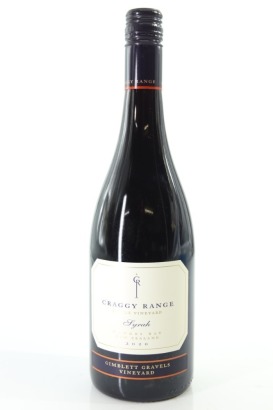 (1) 2020 Craggy Range Syrah, Gimblett Gravels