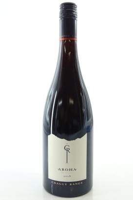 (1) 2018 Craggy Range Aroha Pinot Noir, Martinborough [JM94]