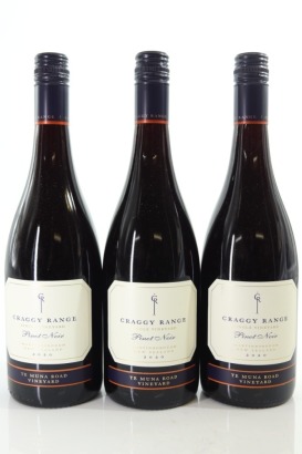 (3) 2020 Craggy Range Te Muna Road Vineyard Pinot Noir, Martinborough