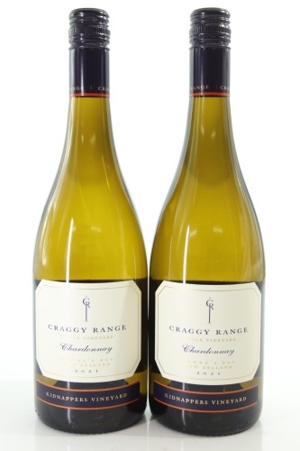 (2) 2021 Craggy Range Kidnappers Vineyard Chardonnay, Hawke's Bay