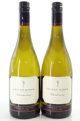 (2) 2021 Craggy Range Chardonnay, Gimblett Gravels