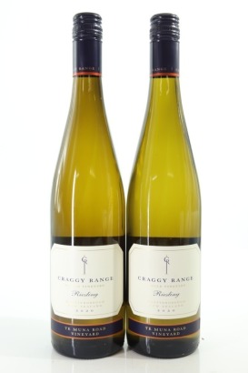 (2) 2020 Craggy Range Te Muna Road Vineyard Riesling, Martinborough
