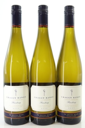 (3) 2020 Craggy Range Te Muna Road Vineyard Riesling, Martinborough