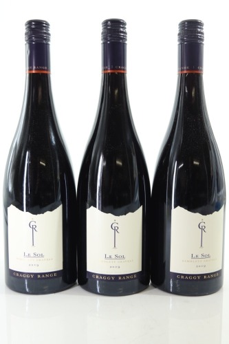 (3) 2019 Craggy Range Le Sol Syrah, Gimblett Gravels
