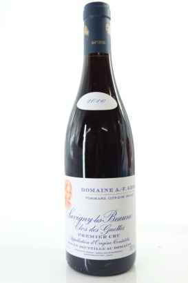 (1) 2016 Domaine A.F. Gros Clos des Guettes, Savigny-les-Beaune Premier Cru