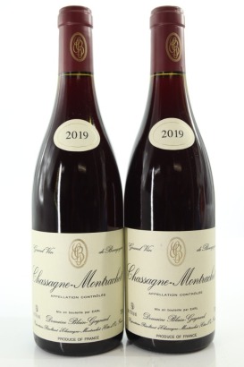 (2) 2019 Domaine Blain-Gagnard Chassagne-Montrachet Rouge, Cote de Beaune