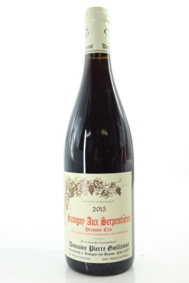 (1) 2015 Domaine Pierre Guillemot Les Serpentieres, Savigny-les-Beaune Premier Cru [RP95]