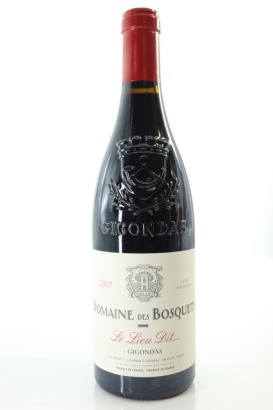 (1) 2017 Domaine des Bosquets Gigondas Le Lieu Dit, Rhone [JR17]