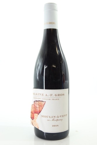 (1) 2018 Domaine A.F. Gros Moulin-a-Vent en Montperay, Beaujolais (TL)