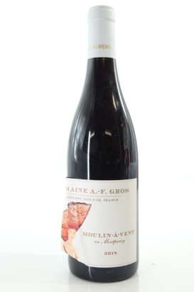 (1) 2018 Domaine A.F. Gros Moulin-a-Vent en Montperay, Beaujolais (TL)