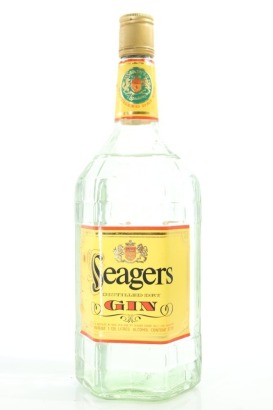 (1) Seagers Gin, Auckland, 1125ml, 37.2% ABV, Circa. 1990's