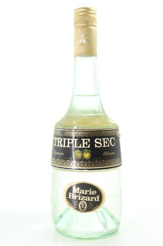 (1) Marie Brizard Triple Sec Liqueur Blanc, France-Auckland, Circa. 1980's