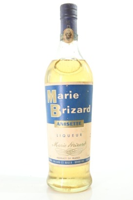 (1) Marie Brizard et Roger Anisette Liqueur, France, 750ml, 22% ABV, Circa. 1960's-70's