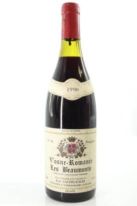 (1) 1990 Domaine Rene Cacheux-Blee Les Beaumonts, Vosne-Romanee Premier Cru