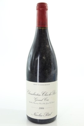 (1) 2006 Maison Nicolas Potel Chambertin-Clos de Beze Grand Cru, Cote de Nuits