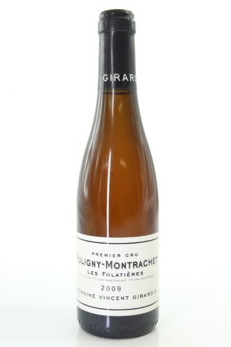 (1) 2009 Vincent Girardin Les Folatieres, Puligny-Montrachet Premier Cru, 375ml