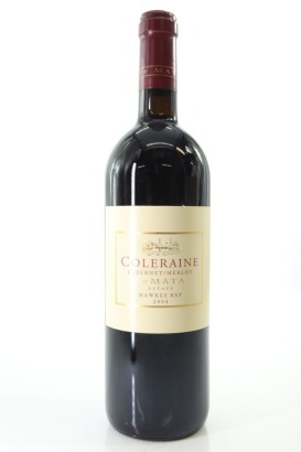 (1) 2004 Te Mata Estate Coleraine, Hawke's Bay