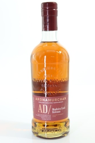 (1) Ardnamurchan AD Madeira Cask Release Highland Single Malt Scotch Whisky, Highlands, 52% ABV