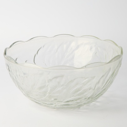 A 20 Century Glass Fruit Dish