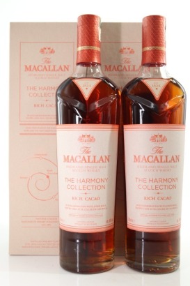 (2) The Macallan Harmony Collection 'Rich Cacao' Single Malt Scotch Whisky, 44% ABV (GB)