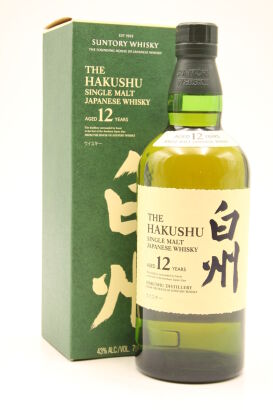 (1) The Hakushu 12 Year Old Single Malt Japanese Whisky, 700ml, 43% ABV (GB)