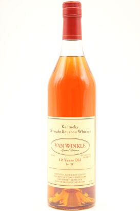 (1) Van Winkle Special Reserve Lot B 12 Year Old Kentucky Straight Bourbon Whiskey, 750m, 45.2% ABV