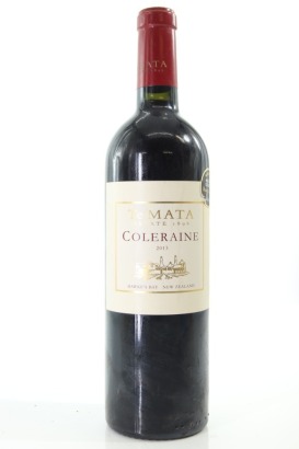 (1) 2013 Te Mata Estate Coleraine, Hawke's Bay