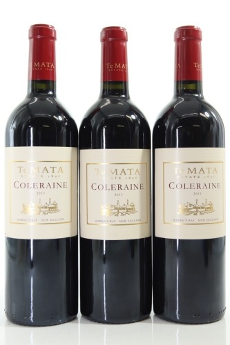 (3) 2013 Te Mata Estate Coleraine, Hawke's Bay