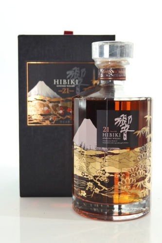 (1) Hibiki 21 Year Old Kacho Fugetsu Limited Edition Blended Japanese Whisky, 43% ABV (GB)