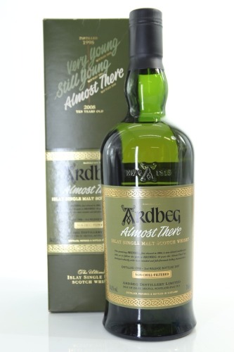 (1) Ardbeg 'Almost There' 3rd Release - Distilled 1998 Bottled 2007 - Committee Approved Single Malt Scotch Whisky, Islay, 54.1% ABV (GB)