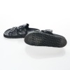 Herm&egrave;s, Black Leather Extra Sandals, Size 36.5 - 3