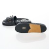 Christian Dior, Black Quilted Leather Slides, Size 36.5 - 3