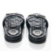 Christian Dior, Black Quilted Leather Slides, Size 36.5 - 4
