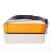 Fendi, FF Monogram / Orange Leather Crossbody Bag - 4