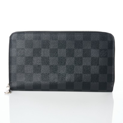 Louis Vuitton, Damier Graphite Zippy Organiser Wallet with Box